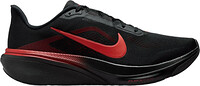 black / red