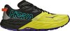 black / yellow / purple