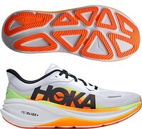 Hoka Clifton Pro White / Orange / Black
