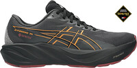 black / grey / orange / red