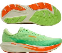 Brooks Ghost Amp Green / Orange